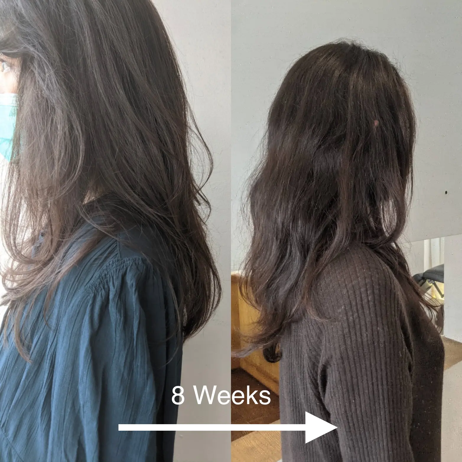 This is exactly, why getting hair cut every 6 weeks is best for long  hairstyles